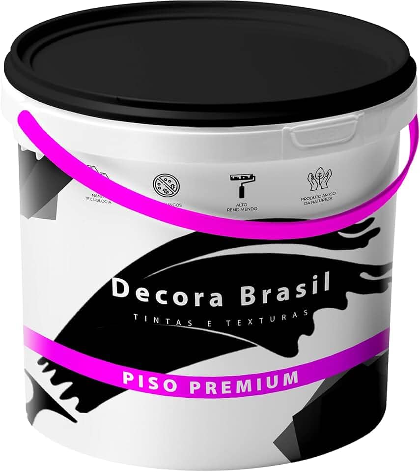 Tinta Para Piso Premium Interna E Externa Decora Brasil (Concreto, 14L)