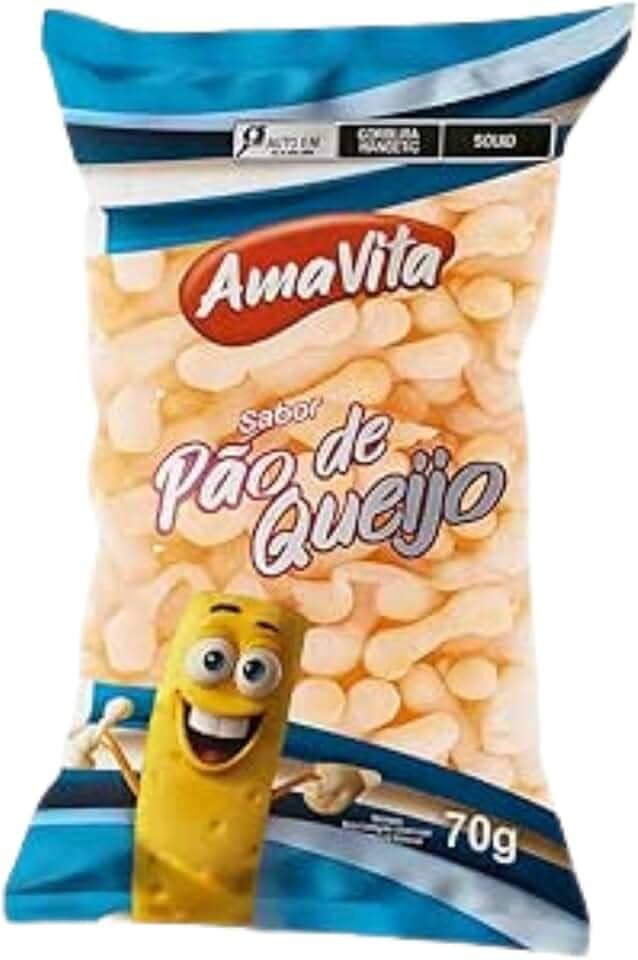 BISCOITO POLVILHO QUEIJO 70GR AMAVITA