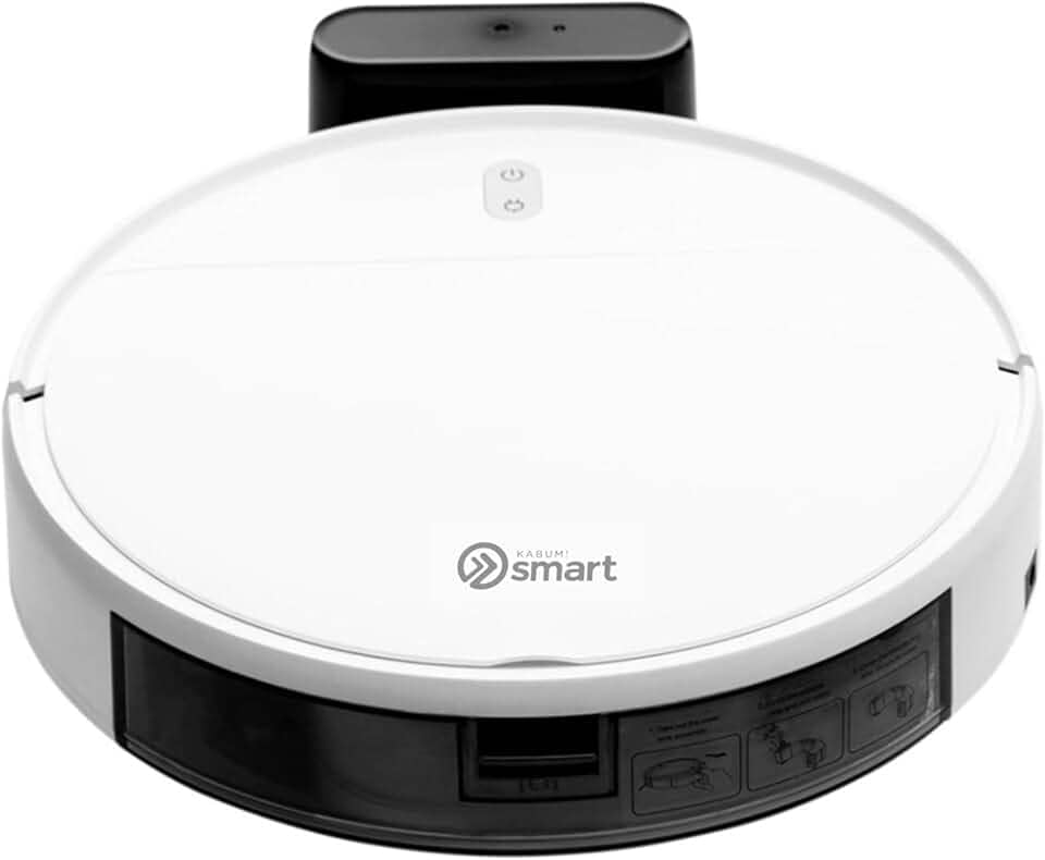 Robô Aspirador de Pó, Aspiração a Seco e Molhado, 360º, Recarremanento Automático Inteligente Wi-Fi, Alexa, Google