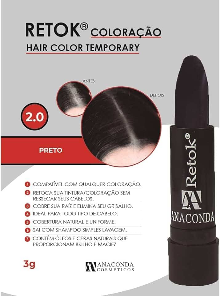 Anaconda Retok Coloração Preto