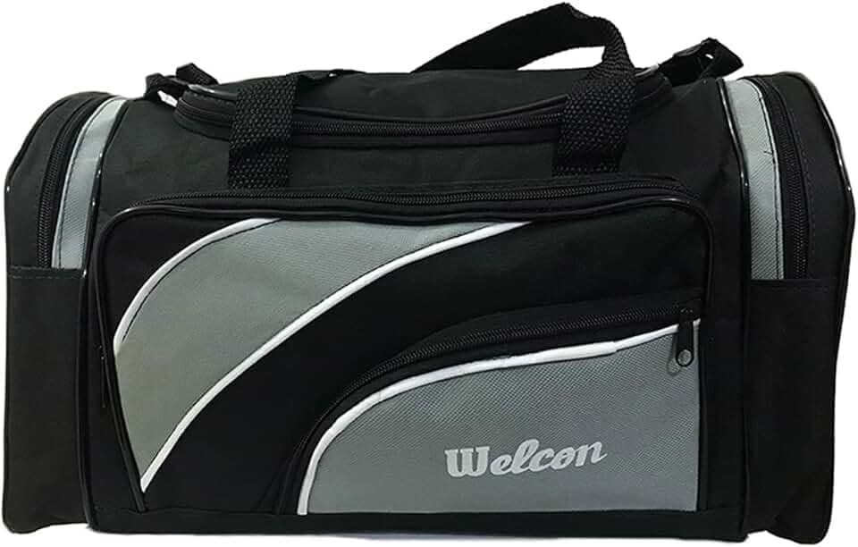 Bolsa de viagem média reforçada Wave Welcon Bolsas (Cinza)