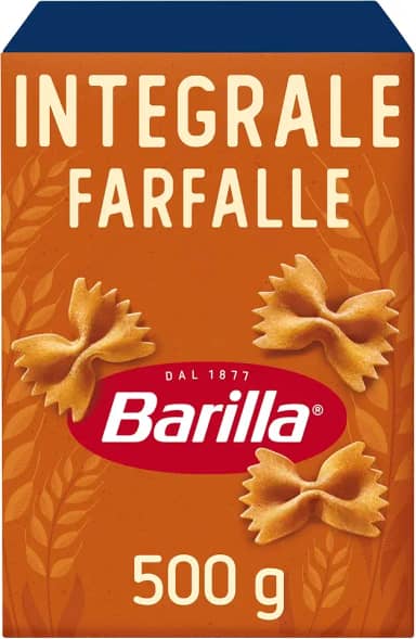 Macarrão Integral Grano Duro Farfalle Barilla Integrale 500g