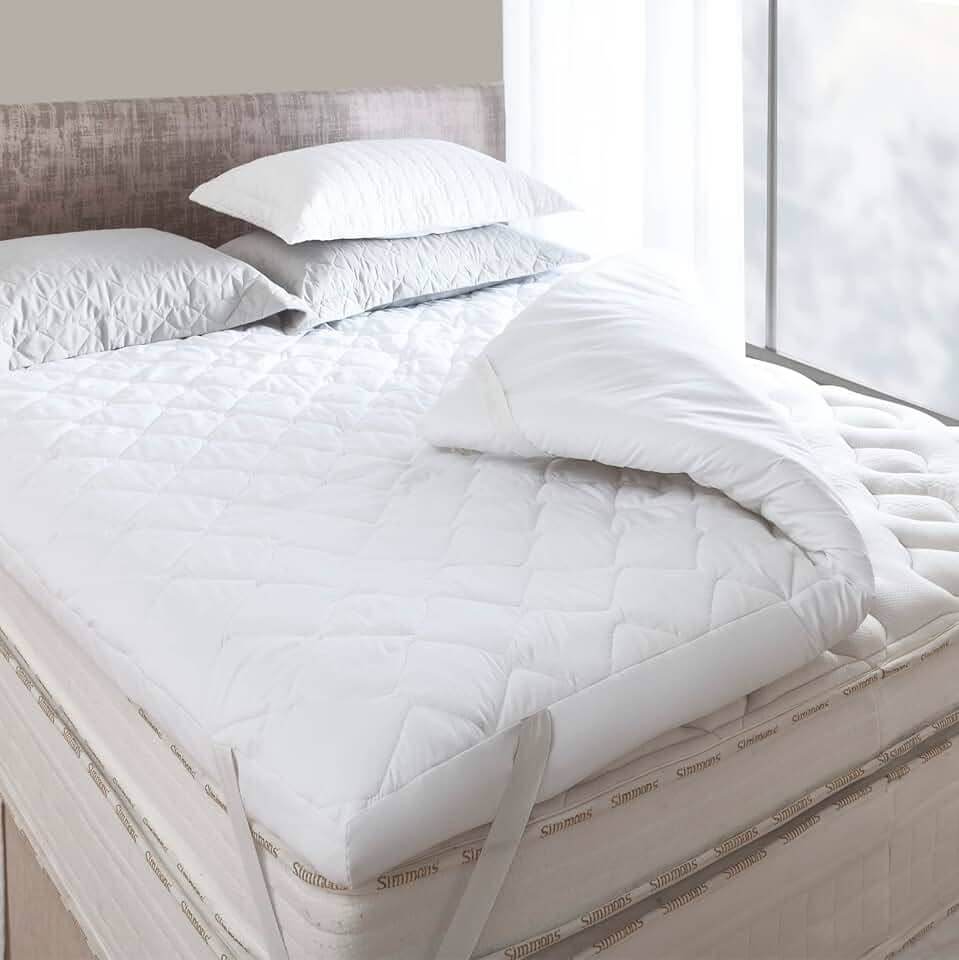 Pillow Top Toque de Pluma Casal 730 g/m², 5 cm de Espessura, Double Face, Acolchoado Premium, Ultra Macio - W Menegatti