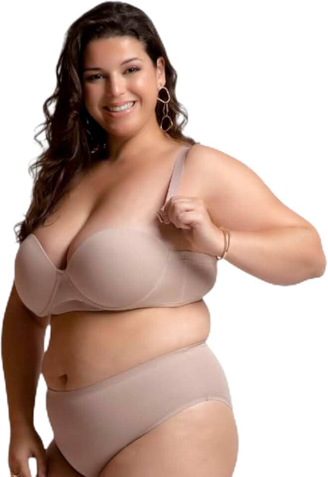 Sutiã Size Feminino Tomara Que Caia Com Bojo e Alças removivéis Adulto Sutia Soutien Lingerie