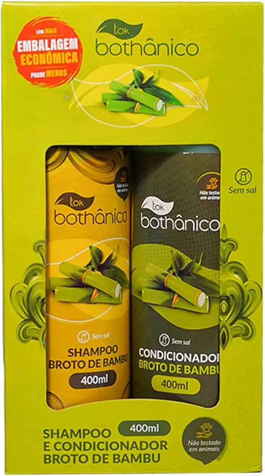 Tok Bothanico - Kit Tok Bothanico Sh+Cond 400Ml Broto De Bambu