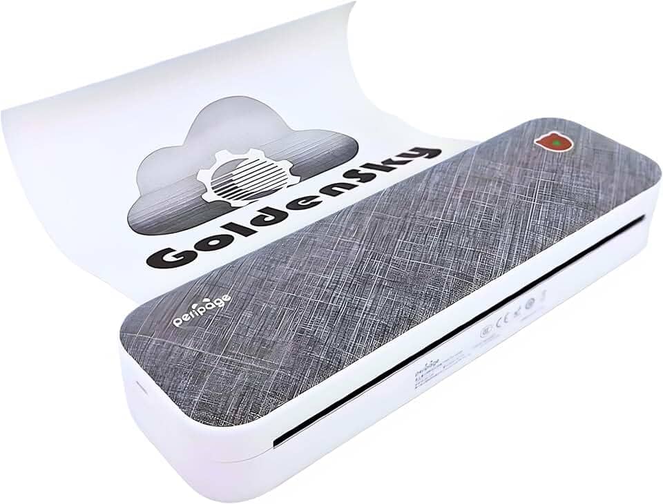 Impressora Térmica A4 Peripage Bluetooth Portátil Tatuagem Documentos sem fio USB compatível Android IOS