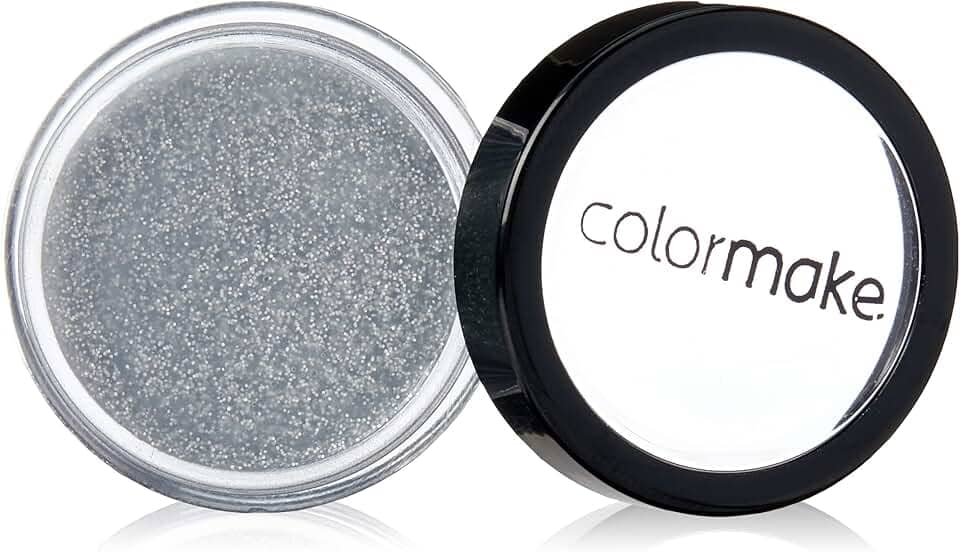 Glitter Po Pote 4G Prata Holografico, Colormake