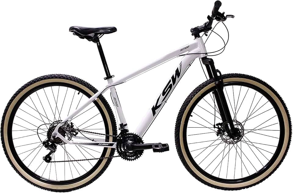 Bicicleta Aro 29 Ksw 21 Marchas Alumínio Cambio Shimano Freio a Disco