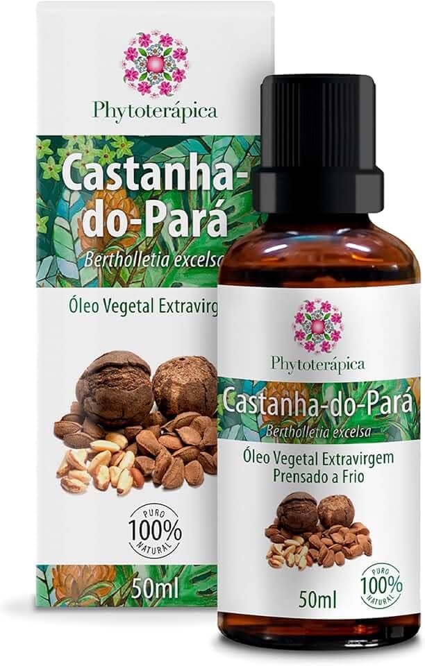 Phytoterápica - Óleo Vegetal de Pracaxi - Nutrição Profunda para Pele e Cabelos - 50ml