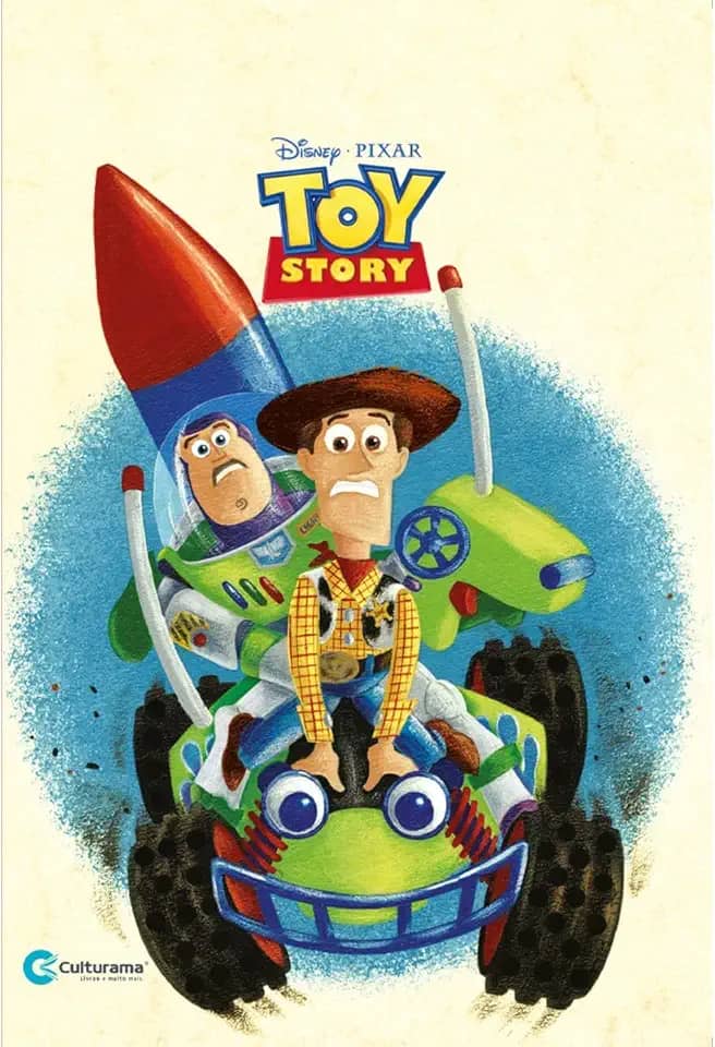 Livro de histórias capa dura - Toy Story: 11