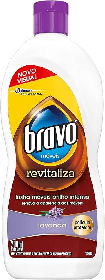 Bravo Lustra Móveis 200ml