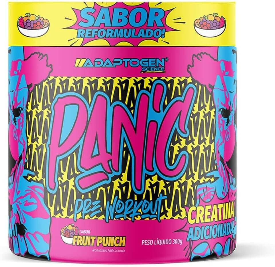 Adaptogen Panic Pré Workout Fruit Punch 300G