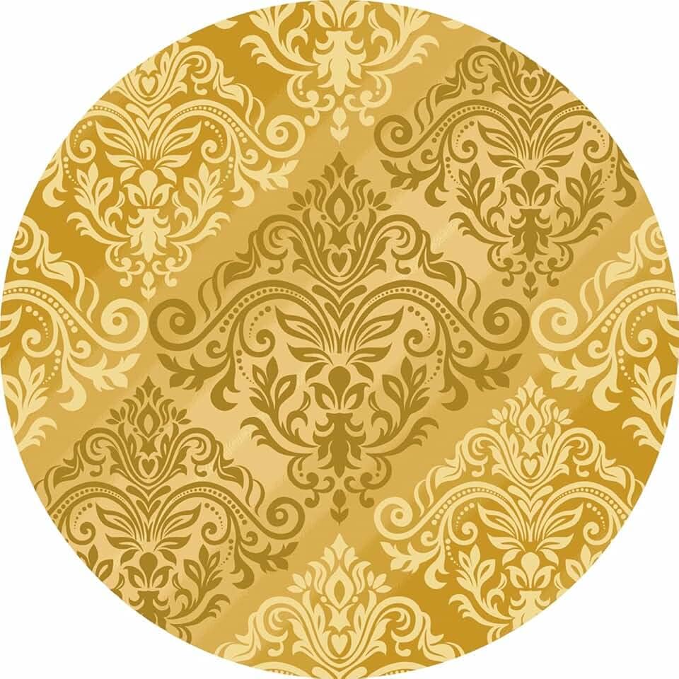 Capa Para Sousplat 35cm Ano Novo (SANV0002)