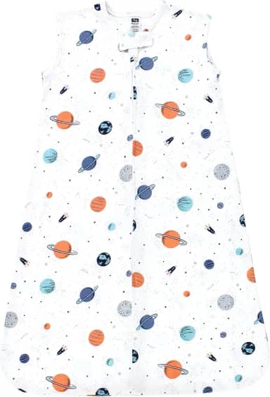 Hudson Baby Saco de dormir unissex de algodão sem mangas, saco, cobertor