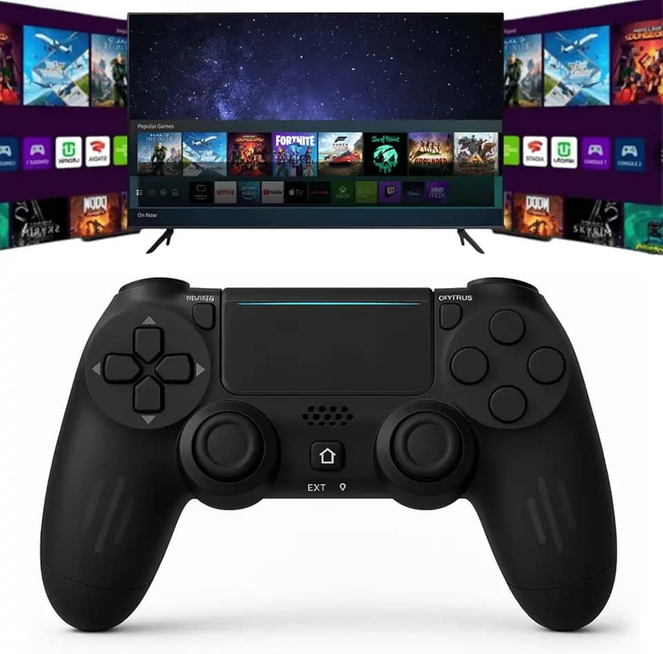 Controle Joystick Compatível com Samsung série 7700 8000 Smart TV Gaminghub Game Pass Geforce Now 3 Tyzen