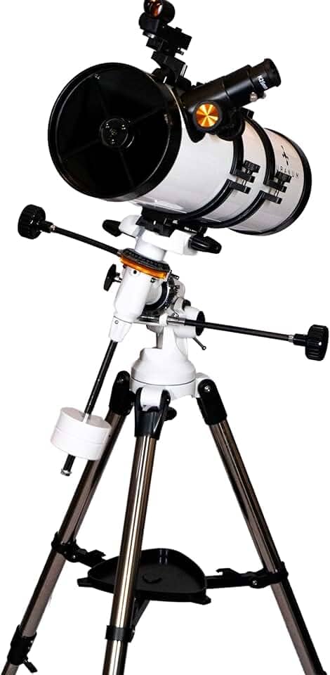 Telescópio Refletor Newtoniano ANDRÔMEDA-2 130mm Uranum EQ3 Astronômico Luneta Para ver Nebulosas Planetas Galáxias Estrelas