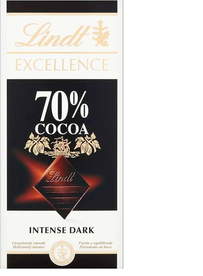 Chocolate Lindt Excellence 70% Cocoa Dark 100G
