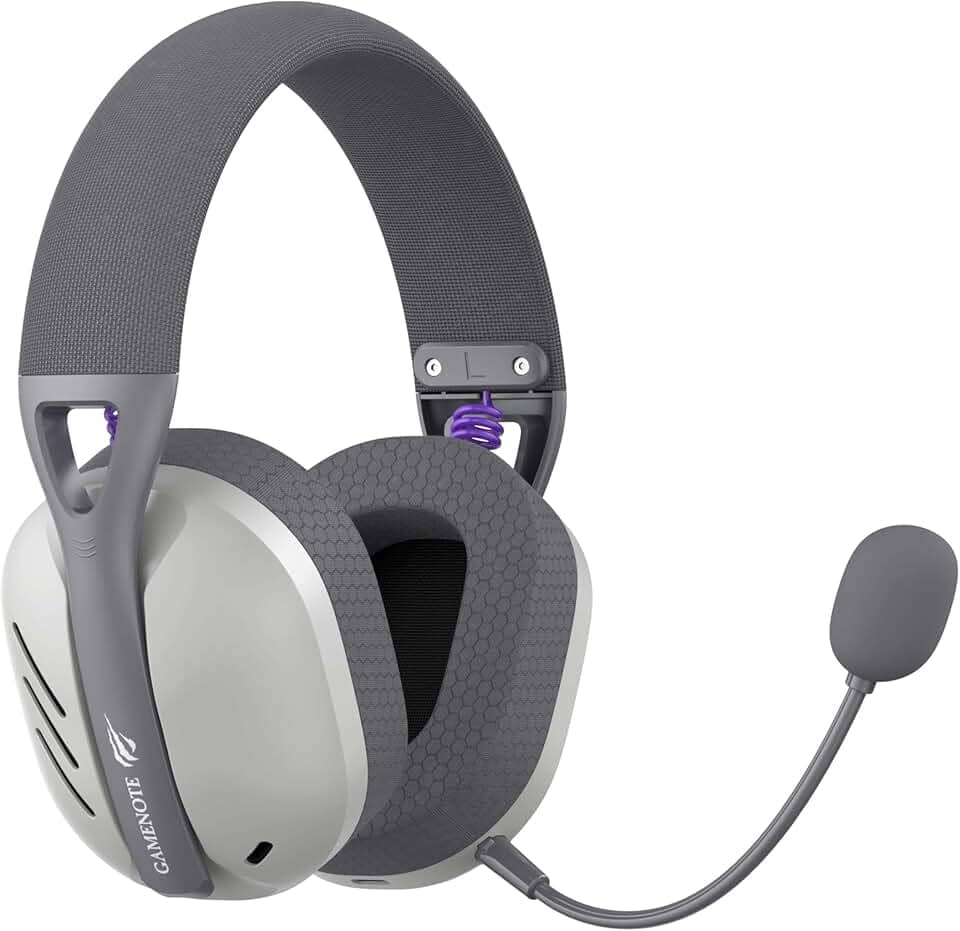 Havit Fone de Ouvido Headset Gamer Fuxi-H3 Gray, Com Fio e Sem Fio, Wireless 2,4GHz, Bluetooth, Cabo USB-C, Cabo 3,5mm. Surround, Baixa Latência, Quad-Mode