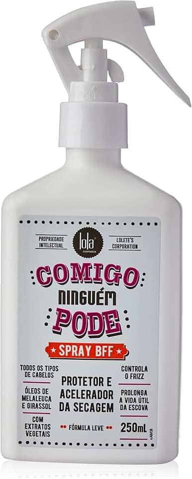 Comigo Ninguém Pode Spray Protetor 250ml , Lola Cosmetics