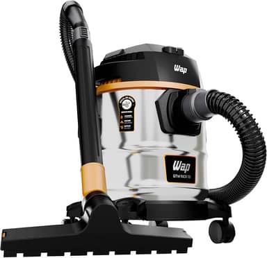 WAP Aspirador de Pó e Água Barril GTW INOX 12i, Portátil, 12 Litros, com Soprador, 170mbar 1600W 127V