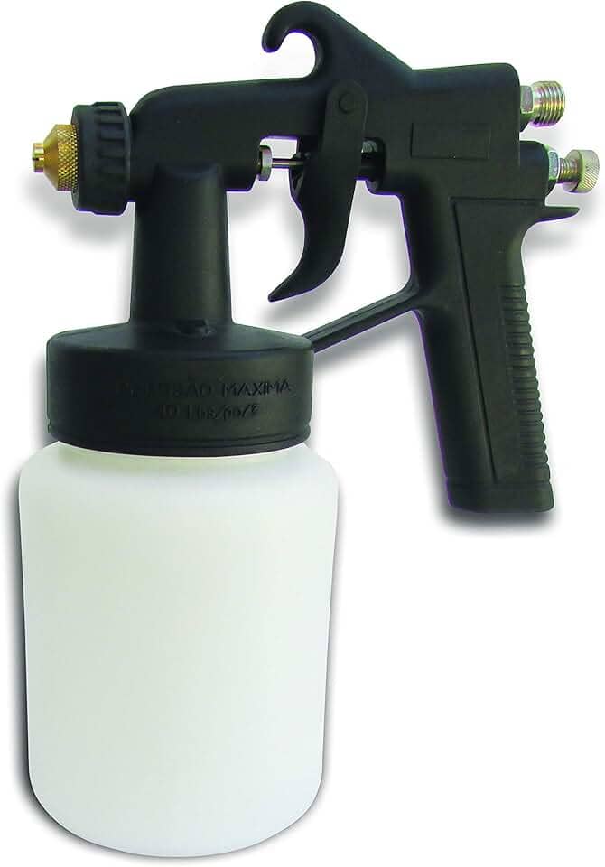 Intech Machine Pistola De Ar Direto Sucção P472 Com 2 Bicos