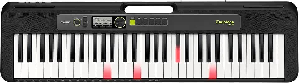 Teclado Musical CASIOTONE LK S250 CASIO Preto 61 Teclas Iluminadas APP Chordana Play