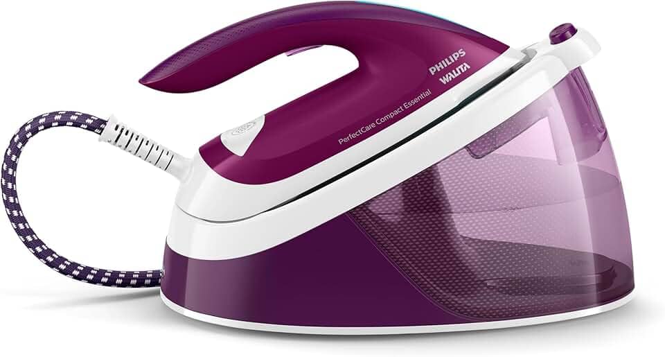 Ferro de Passar PerfectCare Compact Essential Philips Walita Rosa 1800W, 110v - GC6842/32