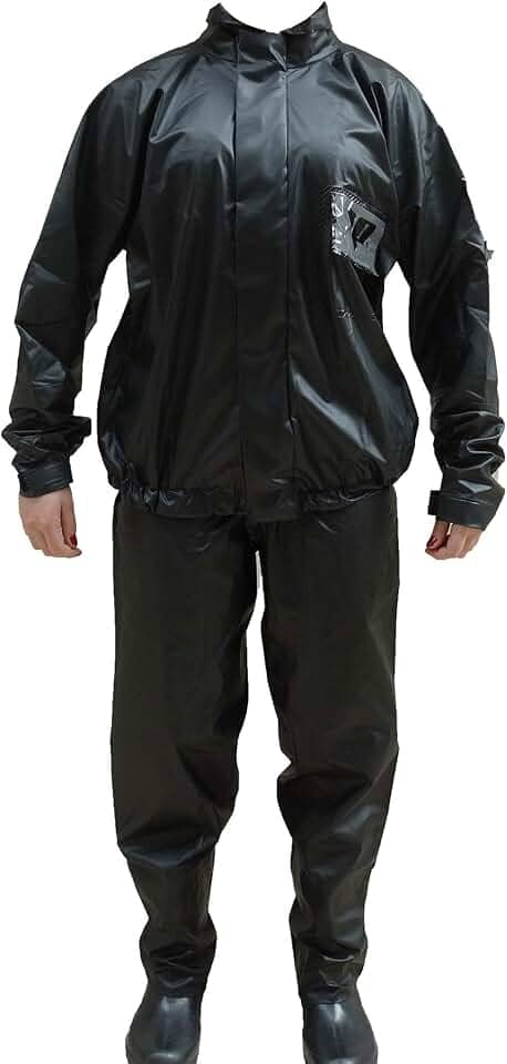 Capa De Chuva Para Motoqueiro Blusa E Calça Pvc Impermeavel Unissex Pantaneiro M