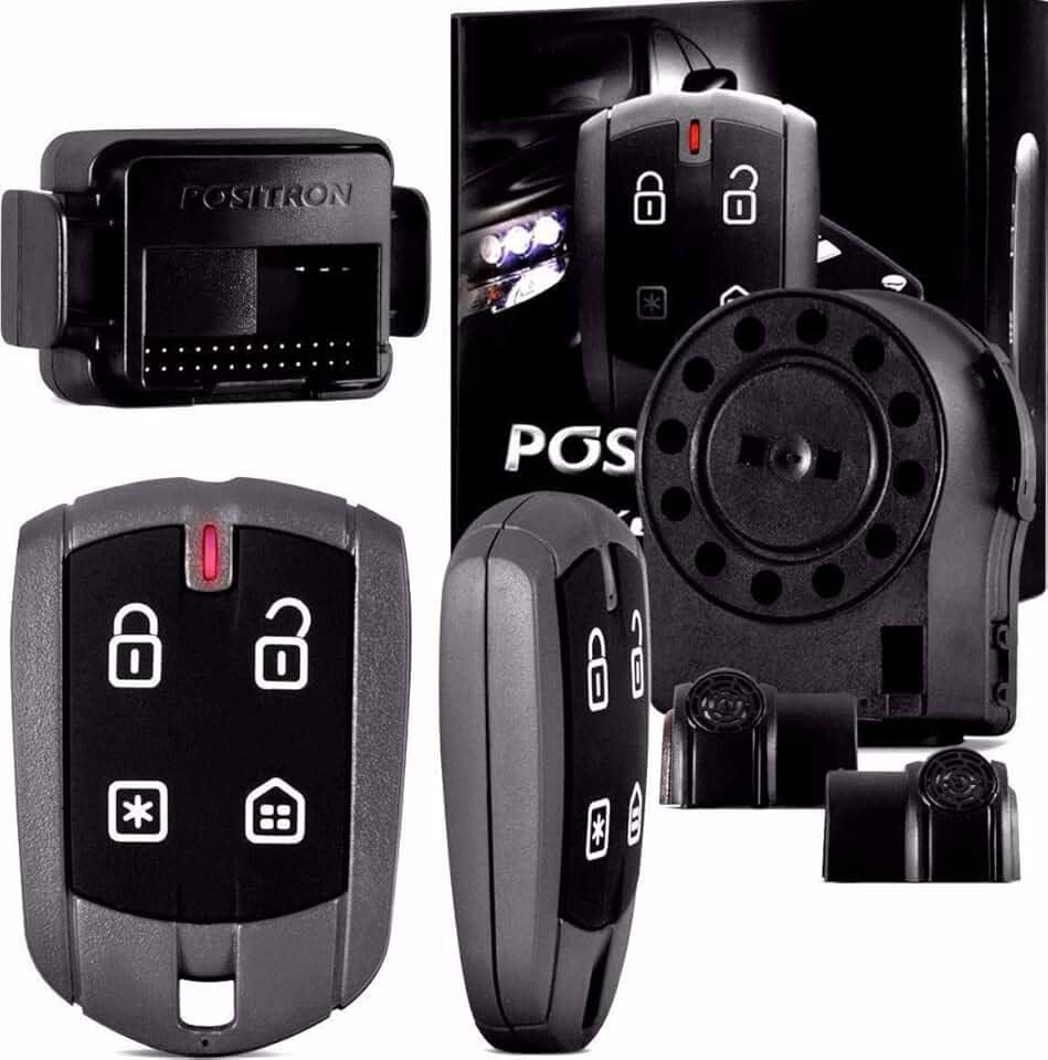 Alarme Keyless Com Trava Automática 330, Positron, 10975000, Bloqueador De Veículo