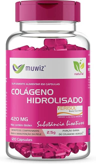 Colágeno Verisol 120 Cápsulas Muwiz