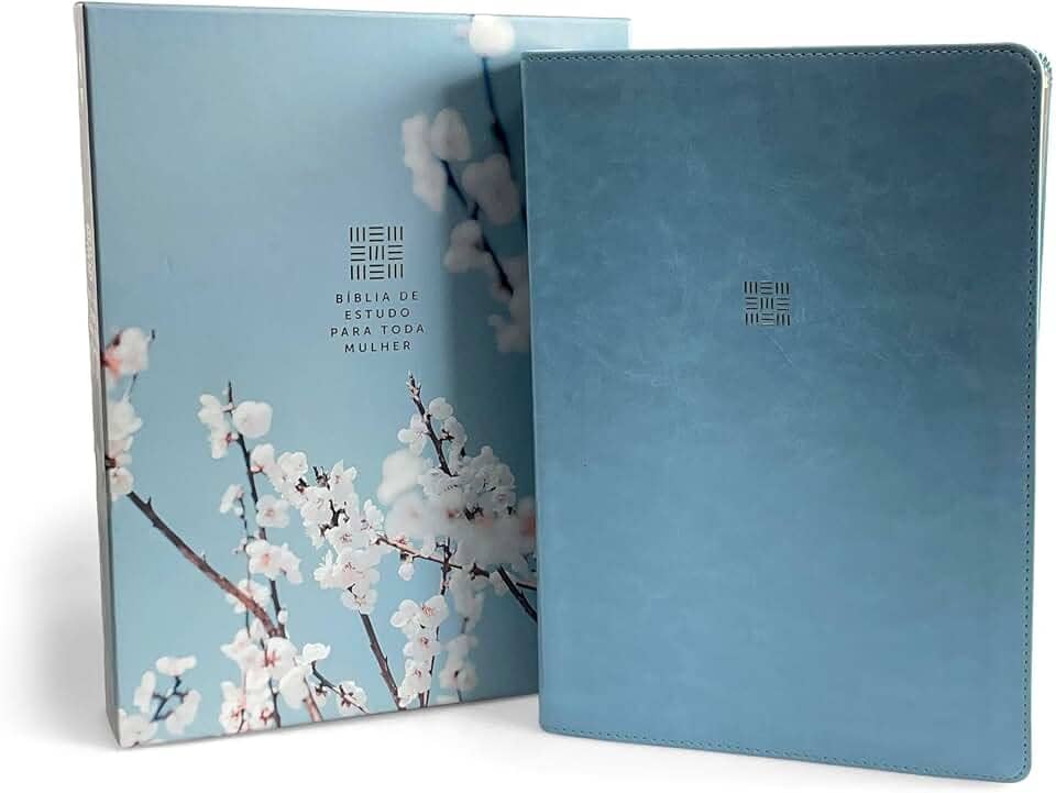 Bíblia de Estudo para Toda Mulher (NVT) - Capa Azul