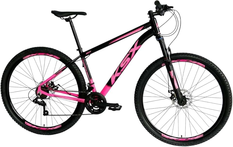 Bicicleta Bike Aro 29 MTB Alumínio KSX SD7 21V Marchas Index Cabeamneto Interno Unissex