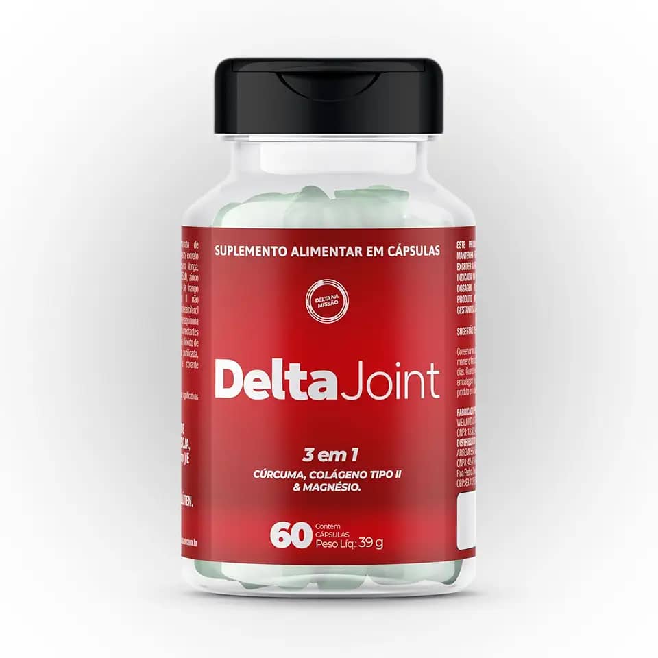 Delta Joint - Colágeno, Cúrcuma e Magnésio - Articulações