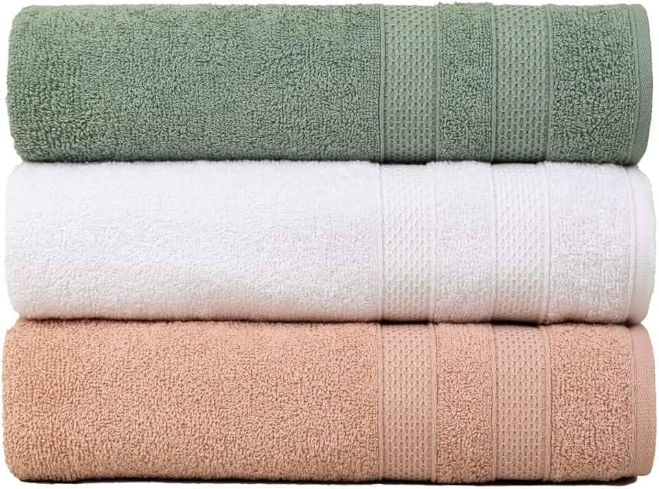 Kit 3 Toalhas de Rosto Fio Penteado Extra Macia - Comfort (KIT 2)