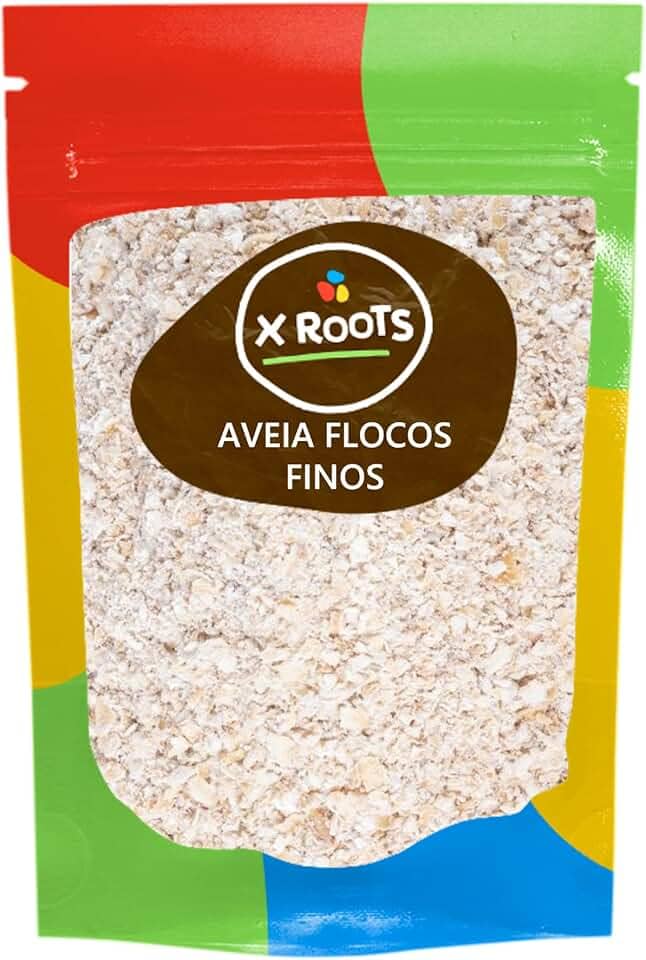 Aveia em Flocos Finos Saborosa 1kg - X Roots