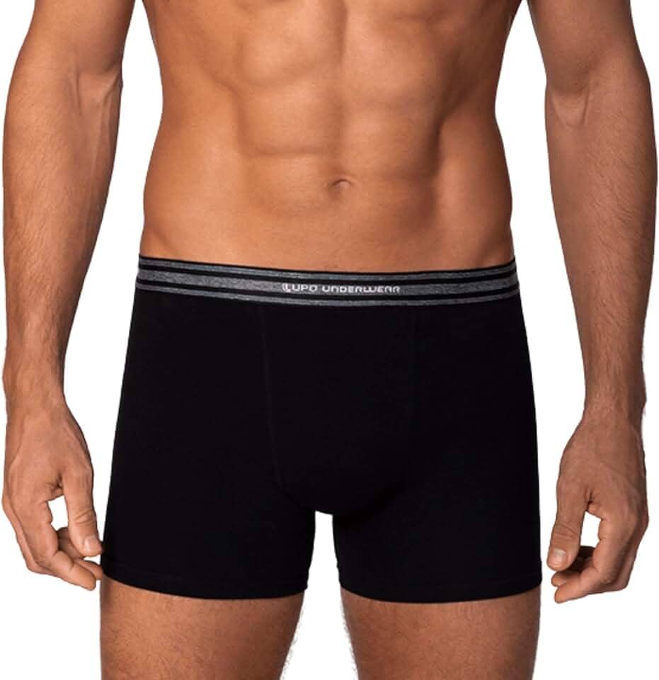 Cueca Lupo Boxer Algodão com Elastano Masculino Adulto
