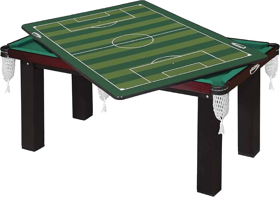 Mesa De Sinuca Klopf - 4 em 1 - Multiuso - Sinuca, Ping Pong e Futebol de Botão