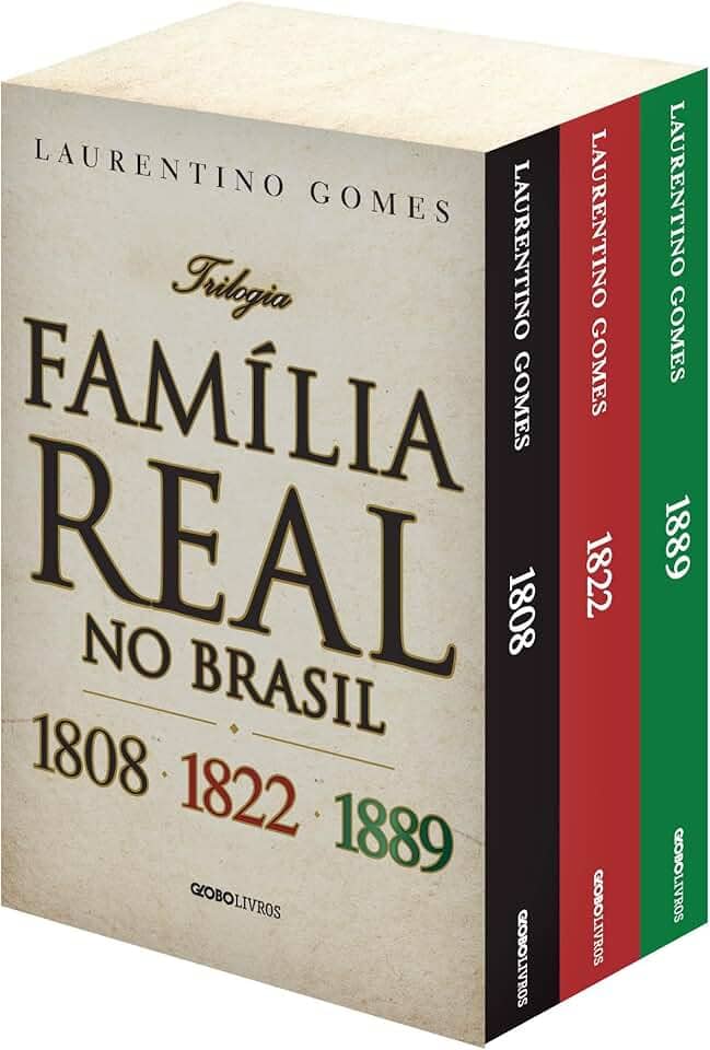 Box Trilogia Família real no Brasil