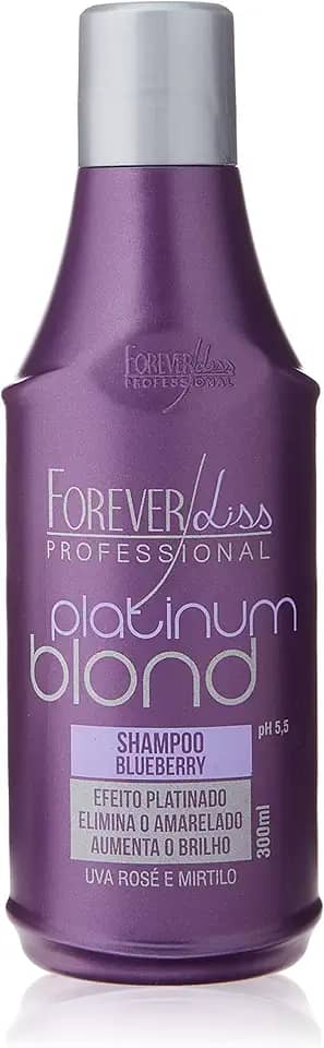 Forever Liss Shampoo Platinum Blond Matizador Roxo 300Ml
