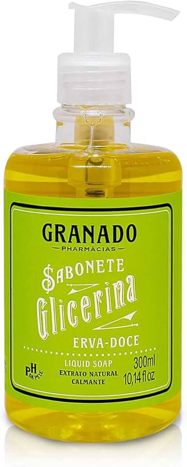 Granado Sabonete Líquido Glicerina, Erva-Doce, 300ml