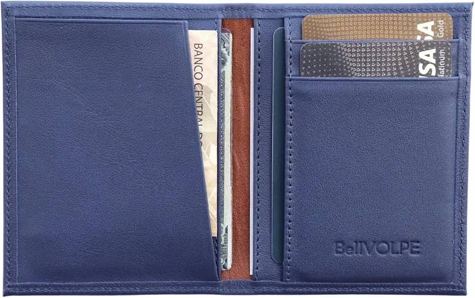 Carteira Masculina Vertical Slim Couro Legítimo