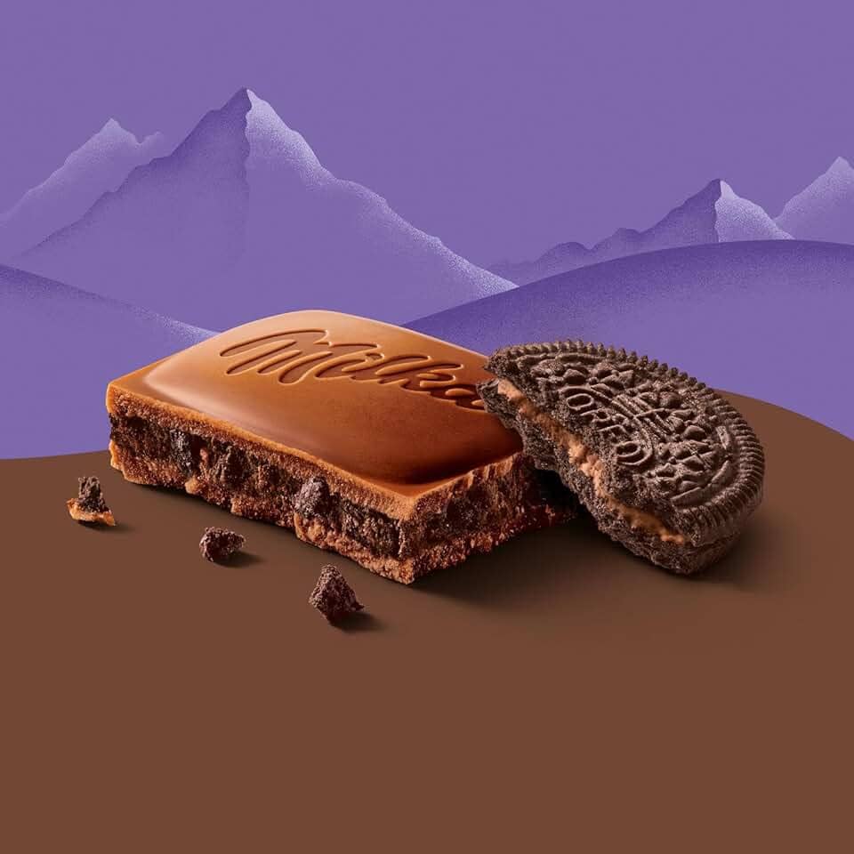 Chocolate Milka Oreo Brownie 100G