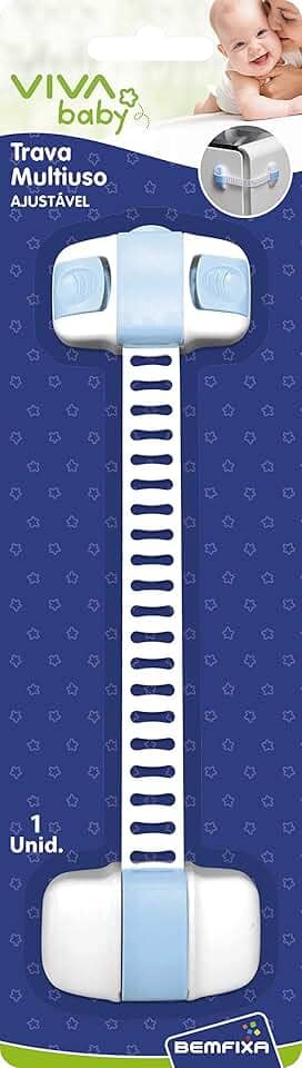 Vivababy Trava Multiuso Ajustável Branco/Azul