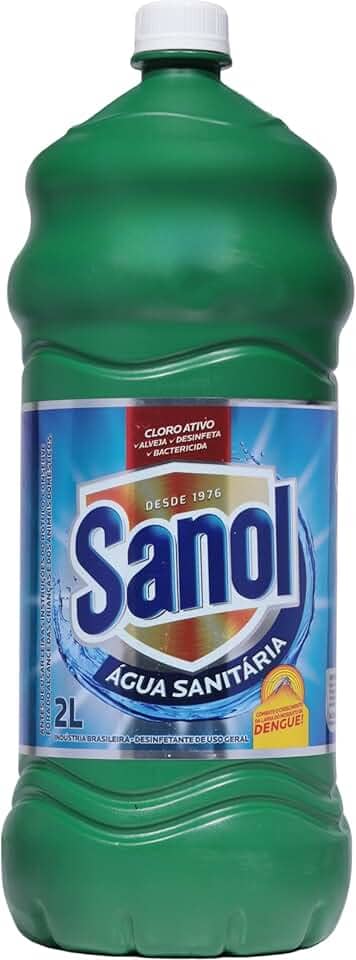 Sanol Água Sanitária 2 Litros Verde