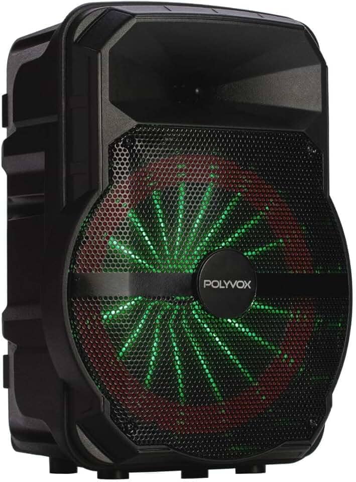 Caixa De Som Amplificada XC-710T TWS 300W Polyvox Bluetooth c/ 4 horas autonomia de bateria