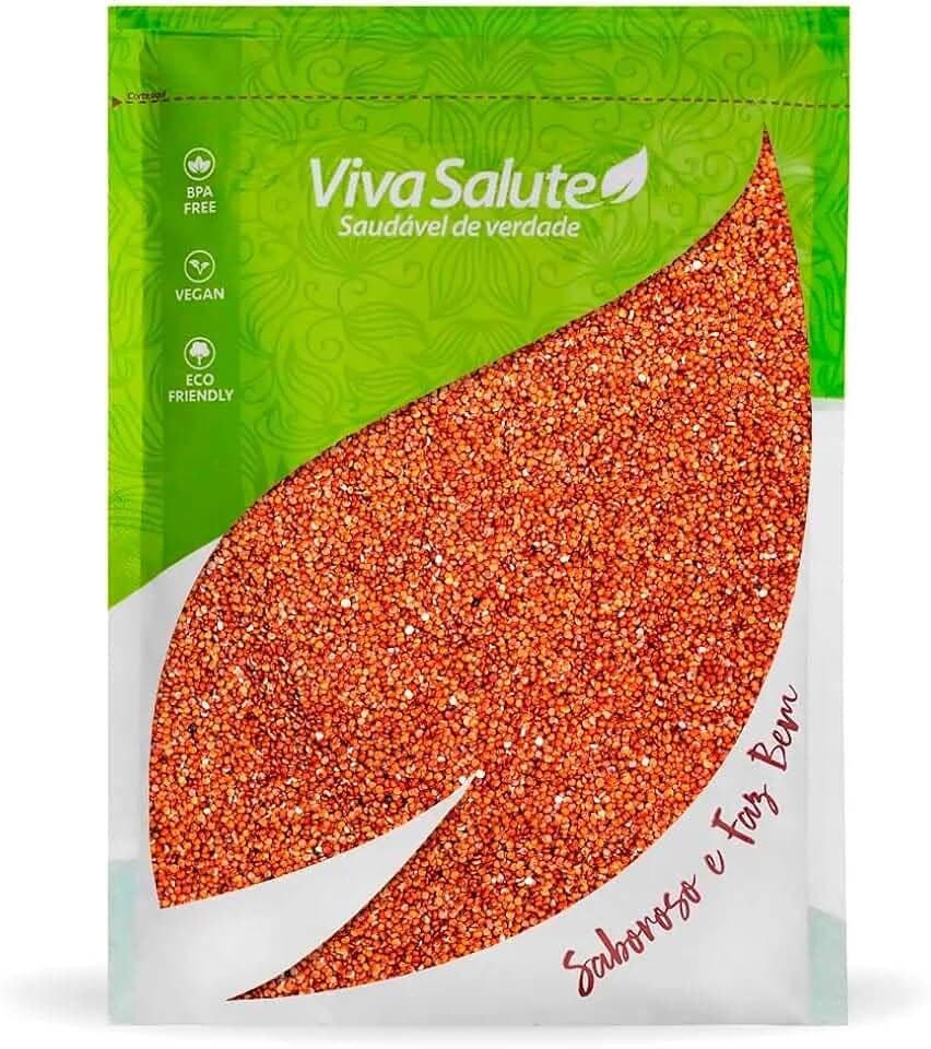 Quinoa Vermelha em Grãos Viva Salute - 1kg