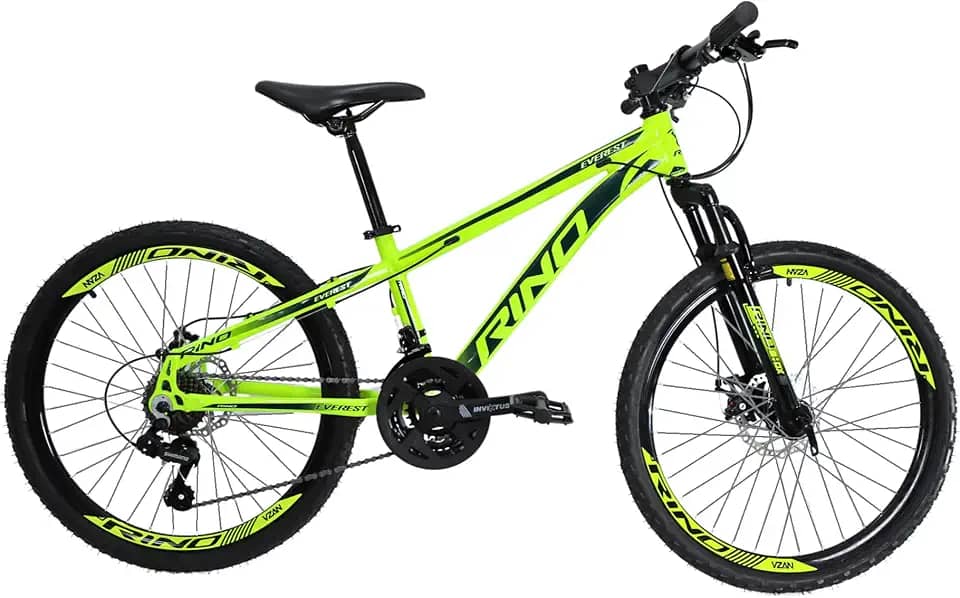 Bicicleta Aro 24 Rino Everest 21v Freio A Disco Câmbios Shimano