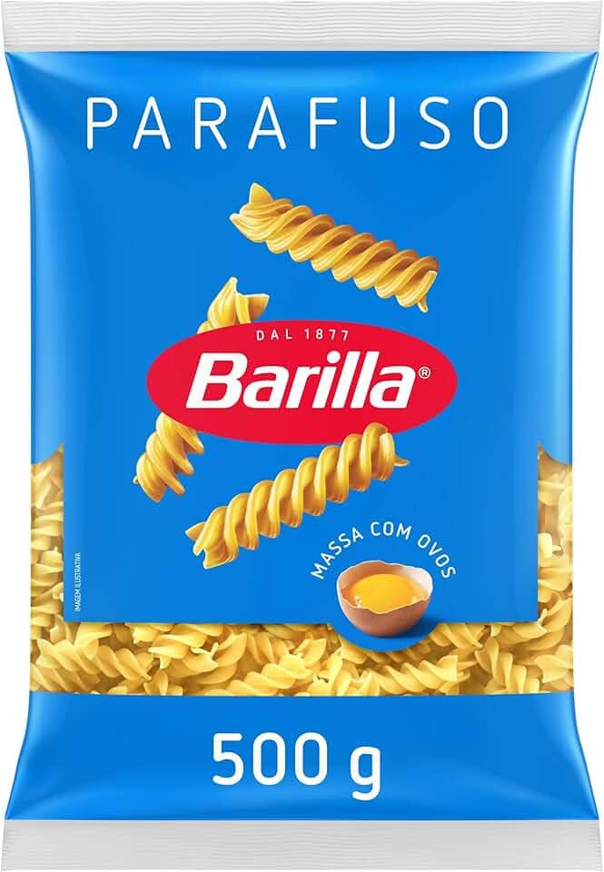 Macarrão Parafuso com Ovos Barilla 500g