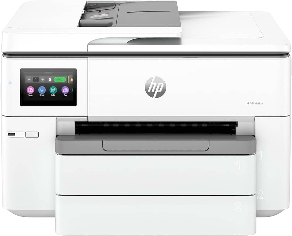 Impressora HP OfficeJet 9730 Wide Format A3 Multifuncional Wireless com Gama de cores P3