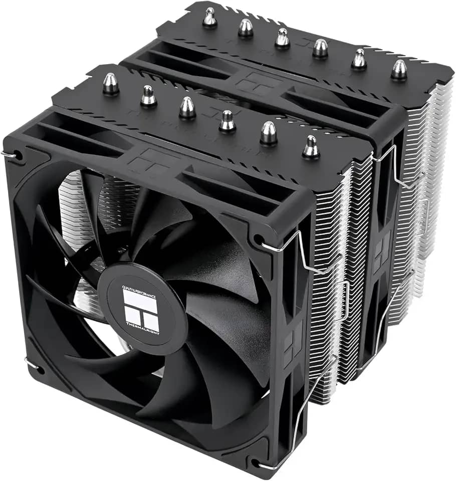 Thermalright Peerless Assassin 120 Se V2 Cpu Air Cooler - 6 Heat Pipes Tecnologia Aghp Gen 5.0, 1850Rpm Pwm 120Mm Fans, Para Intel 1851/1700/115X/1200, Amd Am4/Am5